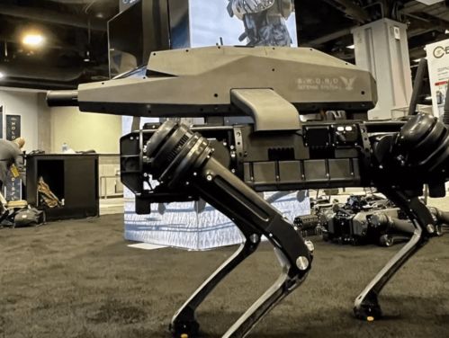 美國陸軍 戰斗狗 亮相,神似 戰地2042 中的機械狗